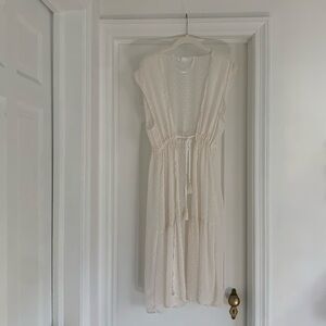 LC Lauren Conrad Swiss Dot Duster Vest